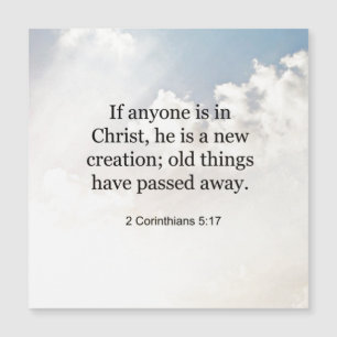 2 Corintianos 5:17, verso Bíblia,
