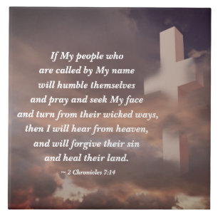 2 Crônicas 7:14 Se minhas Pessoas rezarem