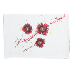 2 design, splatter de pintura de papoila irregular