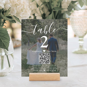 2 Foto Casamento Website QR Código Dark Número de 