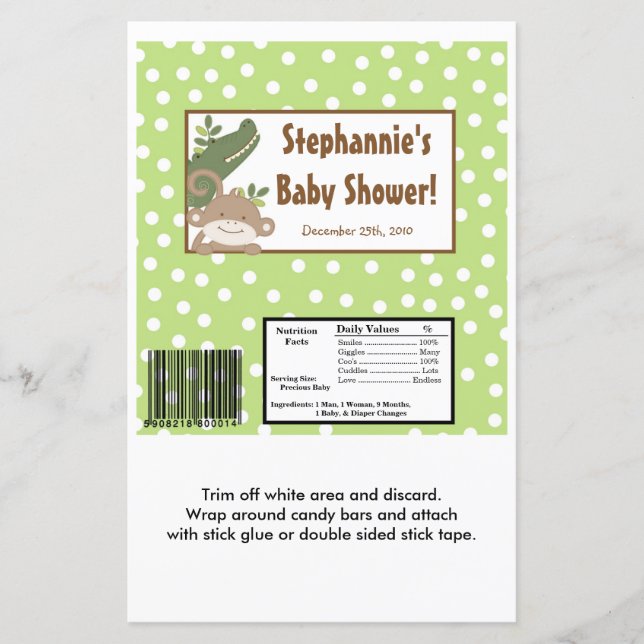 2 Jarro da Selva Safari, Grande Bar de Hershey (Frente)