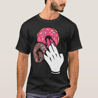 2 No Rosa 1 Na Camisa De Esteira Engraçada