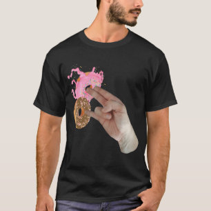 2 No Rosa 1 Na Camiseta De Pé Funny Salaciou