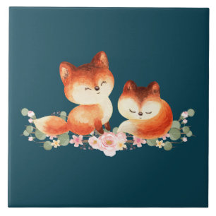 2 Raposas Vermelhas Cachorras Design