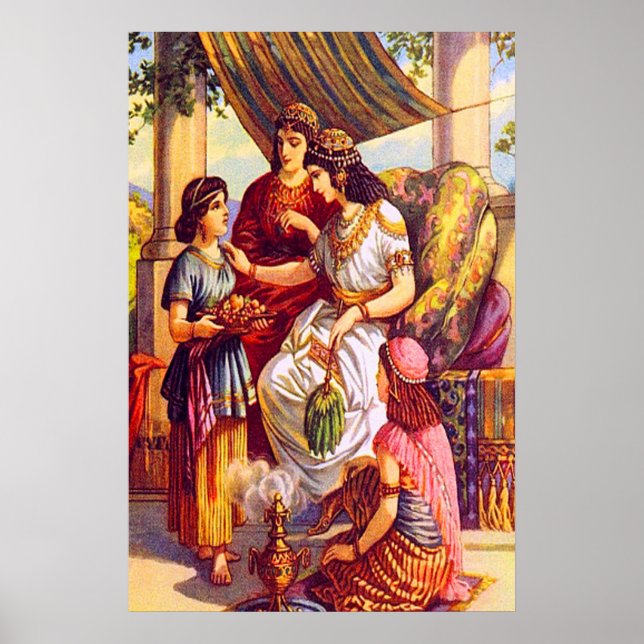 2 Reis 5 Esperança pela poster da Esposa de Naaman (Frente)