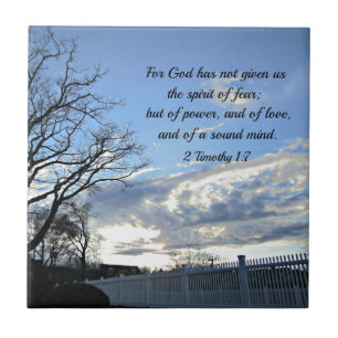 2 Timothy 1:7 Porque Deus não nos deu o espírito