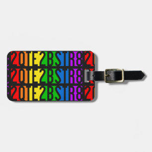 2QTE2BSTR8 etiqueta de bagagem personalizada