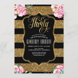 30 Convites de festas de aniversários - Largura Do