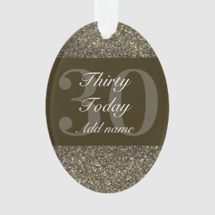 30 de presente personalizado especial de enfeite d