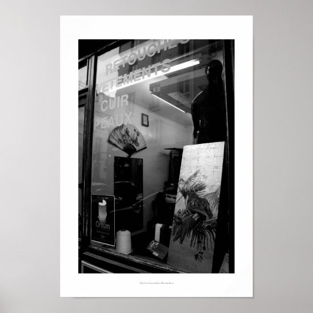 30ter Rue Gassendi Paris Poster 1 Preto (Frente)