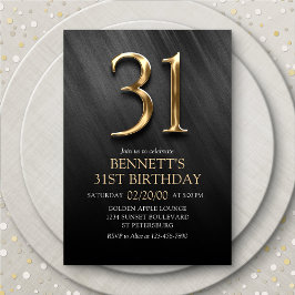 31º Convite de Aniversário