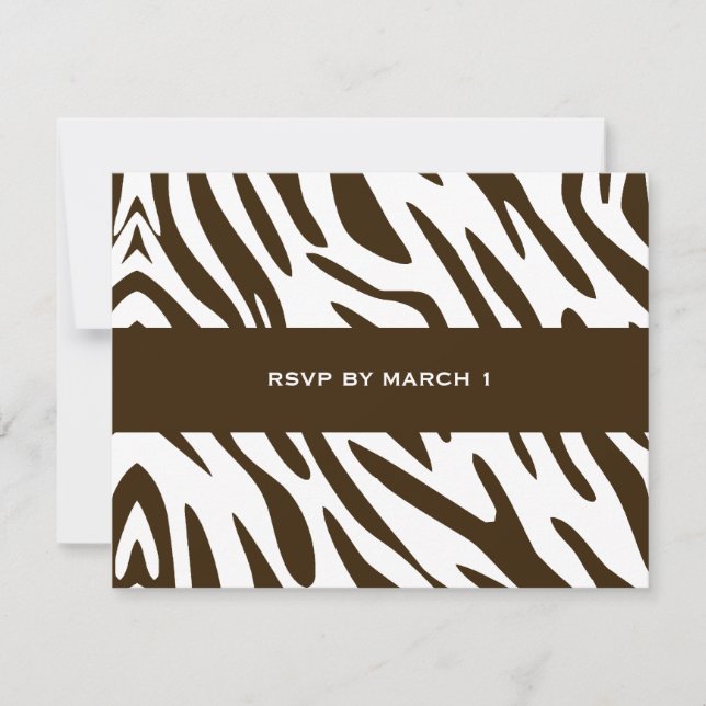 311-Choclate Zebra branco-Luxuriamente RSVP (Frente)