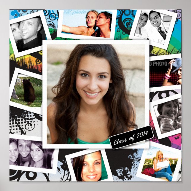 311 Impressão de Colagem de Graduação Divertida (Frente)