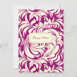 311-Lavishly Lainey Fuschia Convite