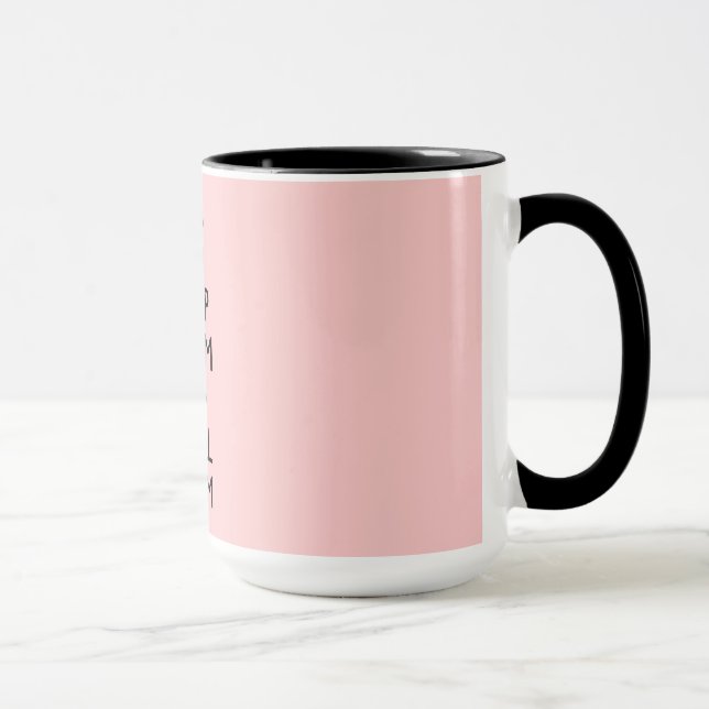 311 mantenha caneca calma e da chamada da mamã do (Direita)