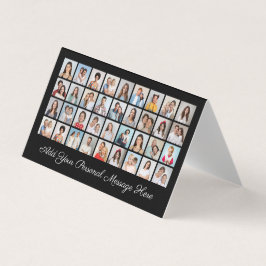 36 Colagem de Fotos Adicione seu Pacote de Cartões