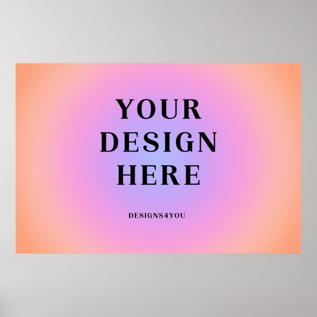 36 x 24 Impressão Horizontal (Frente)