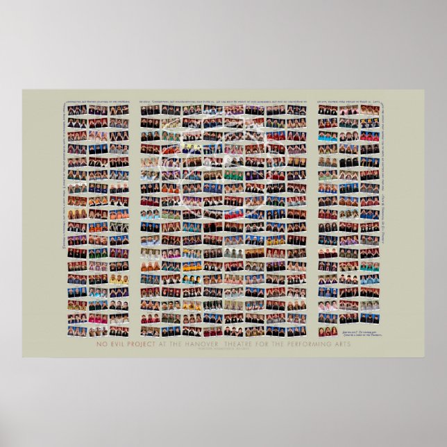 36x24 Sem projeto de Mau no Poster de Teatro Hanov (Frente)