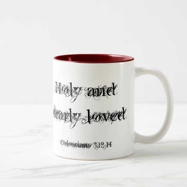 3:12 de Colossians - caneca 14 (Direita)