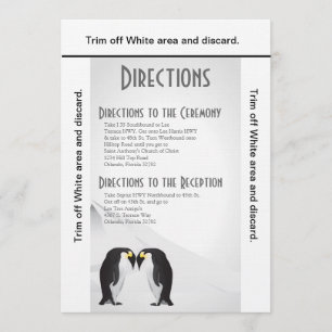 3,5x6 Encaminhamentos Pinguins de Cartão para Cin