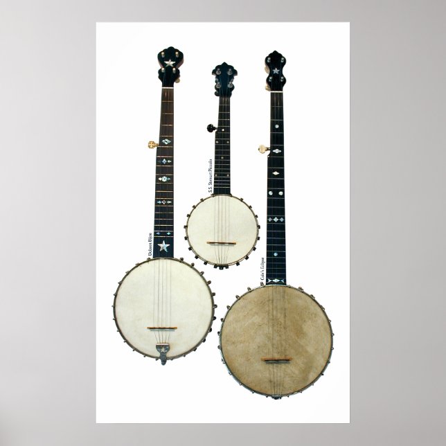 3 Banjos Poster (Frente)