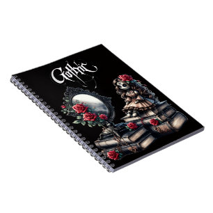 #3 Caderno de Fotos Espiral Gótico