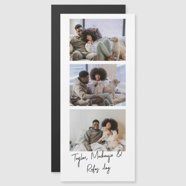 3 Estilo de Texto Fotografado e Manuscrito Persona (Frente/Verso)