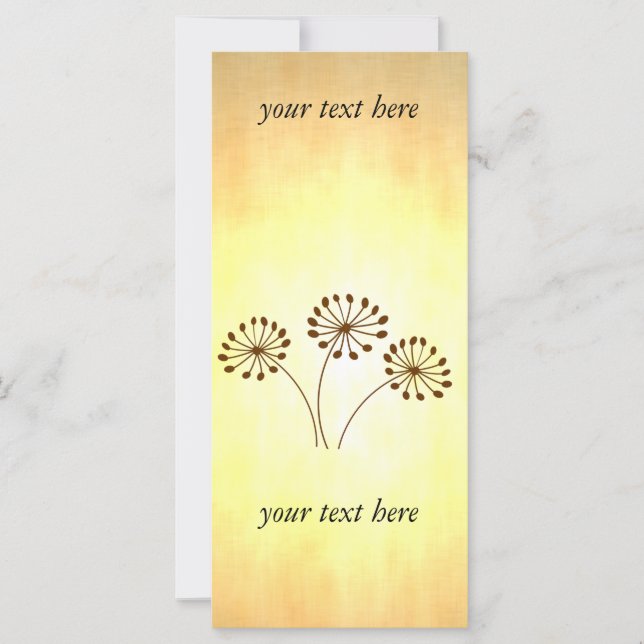 3 Flores Marrons (Frente)