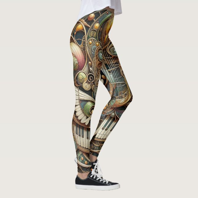 3 Leggings Mixolydian (Direita)
