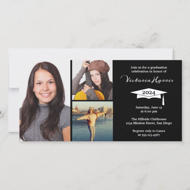 3 Leilões de Colagem de Grade de Fotografias Class (Frente)