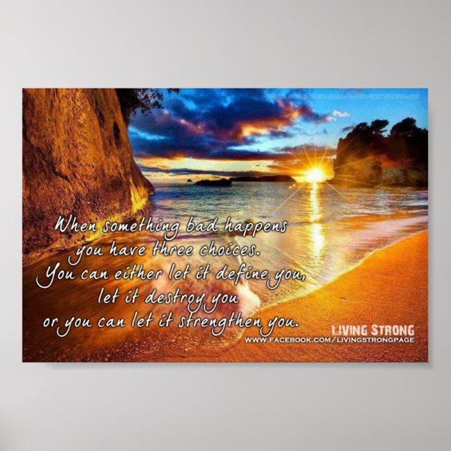 3 Opções - Poster (Frente)