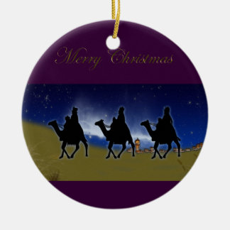 3 Sábios Enfeites de natal Bethlehem