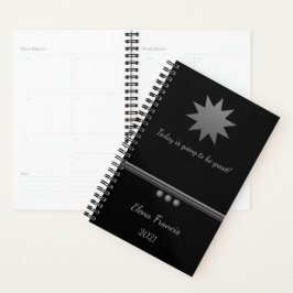 3 Sphere Silver Texto Preto Planejador