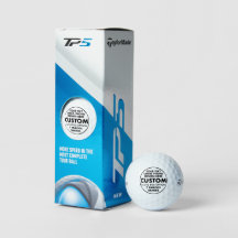 3 x Bolas personalizadas de golfe Taylor feitas TP