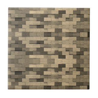 3D areia cores tijolos