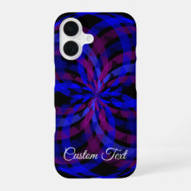 3D Geometric Flower Petal Center iPhone 16 Case