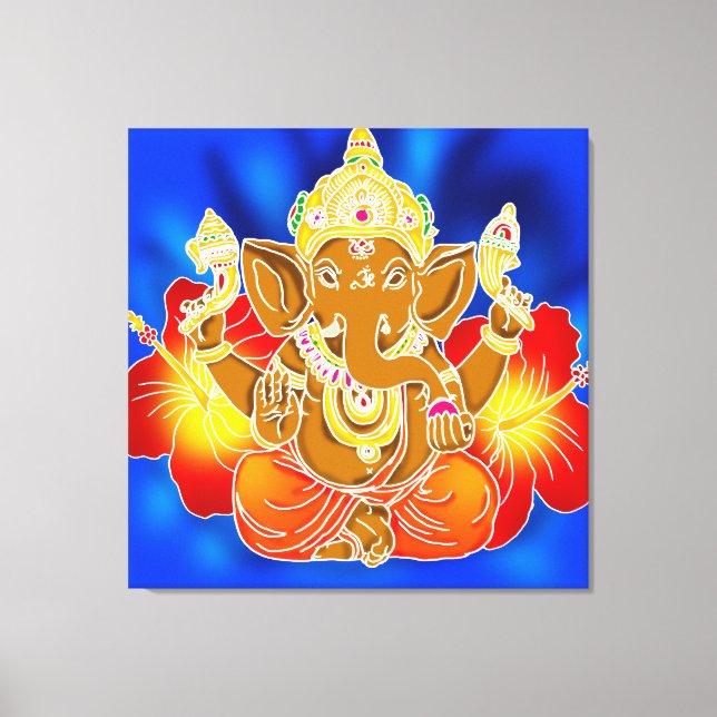 3FT x 3FT GANESH WALL GRAPHIC batik Impressão (Frente)