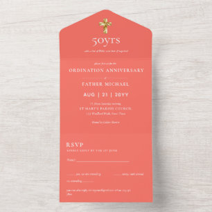 3in1 Anunciante de Ordenação INVITE e RSVP Pries