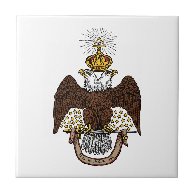 3ó Rito escocês Brown Eagle do grau (Frente)