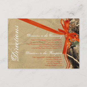 3x5 Direções Caçadores de Cartão Camoflouge Camo O