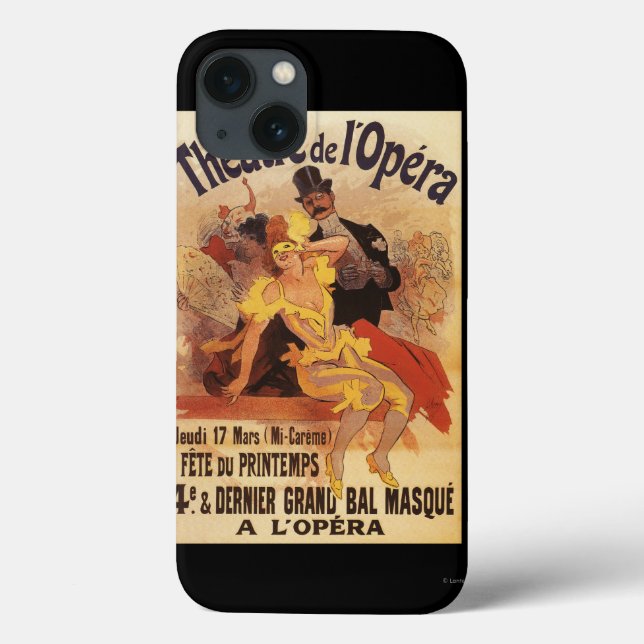 4ª Bola mascarada no Teatro de l'Opera (Verso)