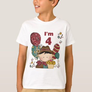 4º Aniversário Camisetas e presentes