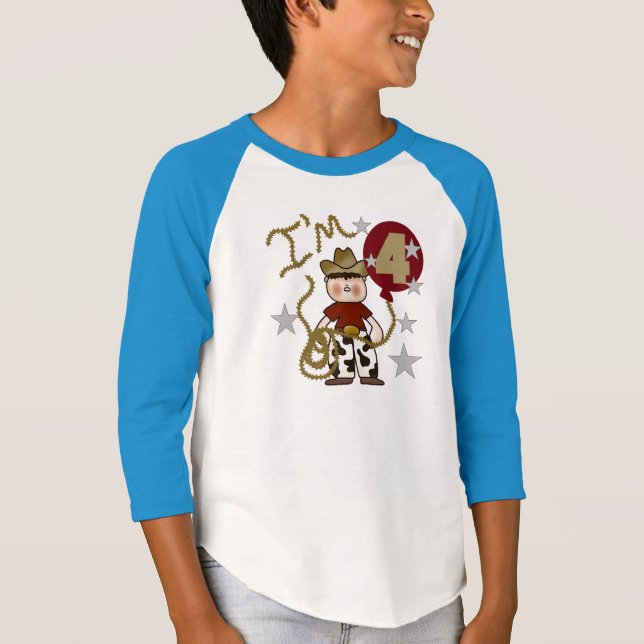 4º Camisetas de aniversário e presentes (Frente)