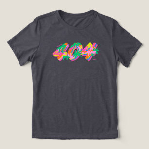 404 Coded Drip Tipografia PNG G Derretido Colori