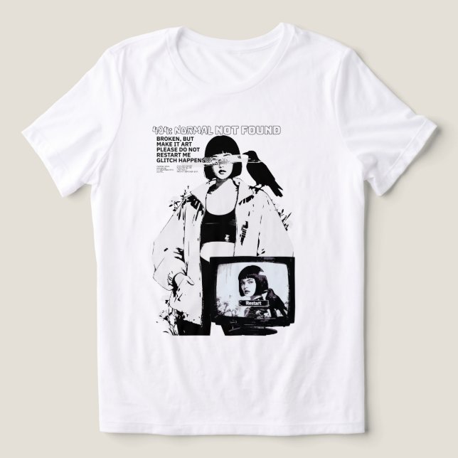 404: Normal Not Found – Glitched Soul (Design frontal)