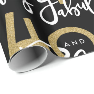 40 e papel de embrulho fabuloso