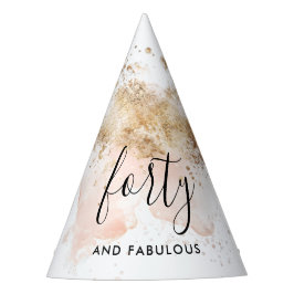 40 E Um Chapéu Fabuloso De Festa de aniversário