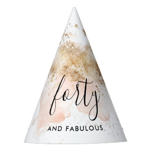 40 E Um Chapéu Fabuloso De Festa de aniversário