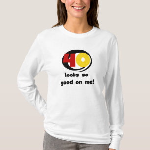 40 me parece tão bom com camisetas e presentes