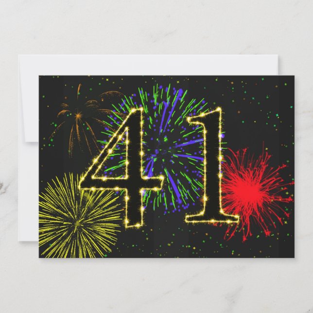 41 Convite à festa de aniversário de ruas (Frente)